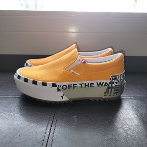 Vans classic slip on stackform